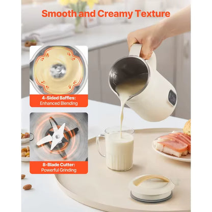 8-in-1 Nut Milk & Soy Milk Maker